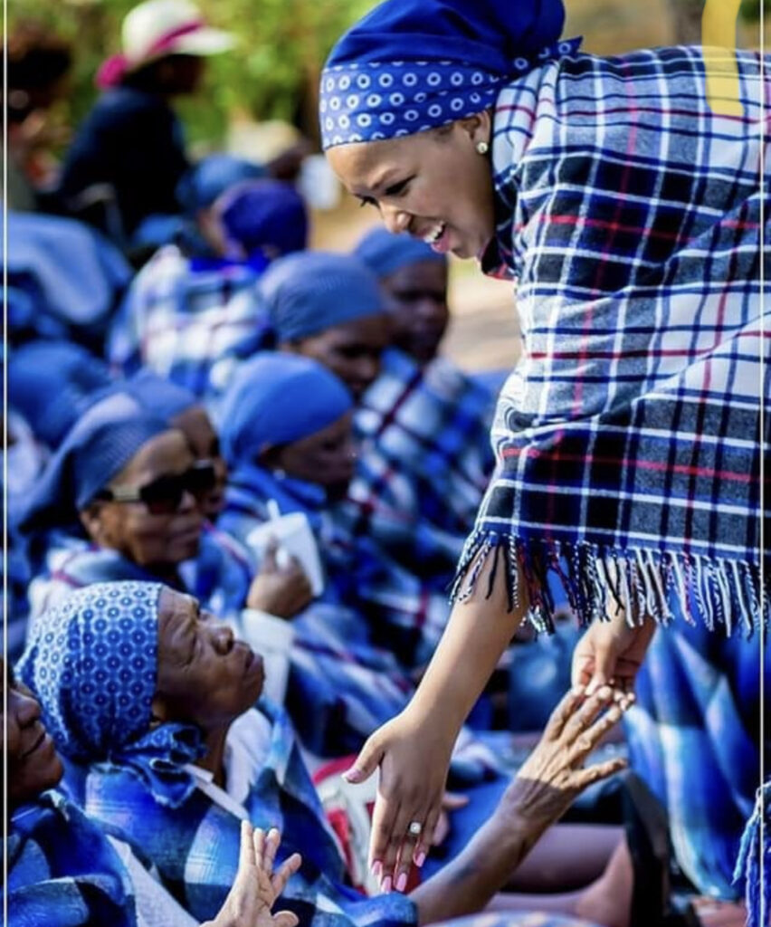 Photo Credit- instagram @pulasmom Tswana Traditional Wedding